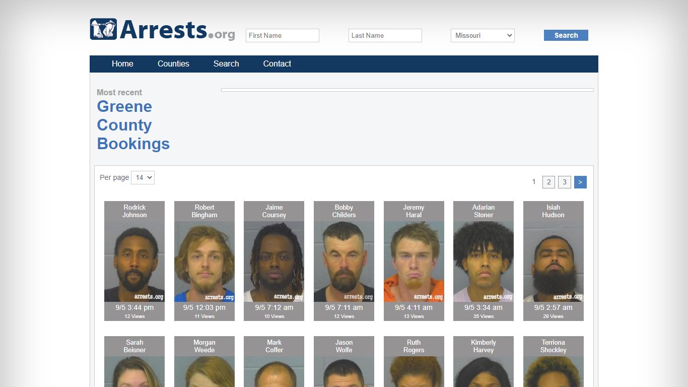 Greene County Arrests and Inmate Search